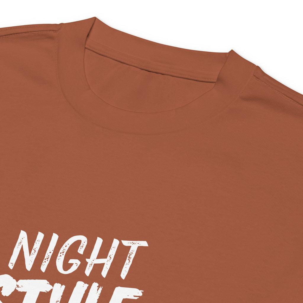 Unisex Premium Heavyweight Long Sleeve Shirt | Night Style long sleeve shirt AwRans Clothing unisex-premium-heavyweight-long-sleeve-shirt-clay-product-details-2-67eaaba7a1594