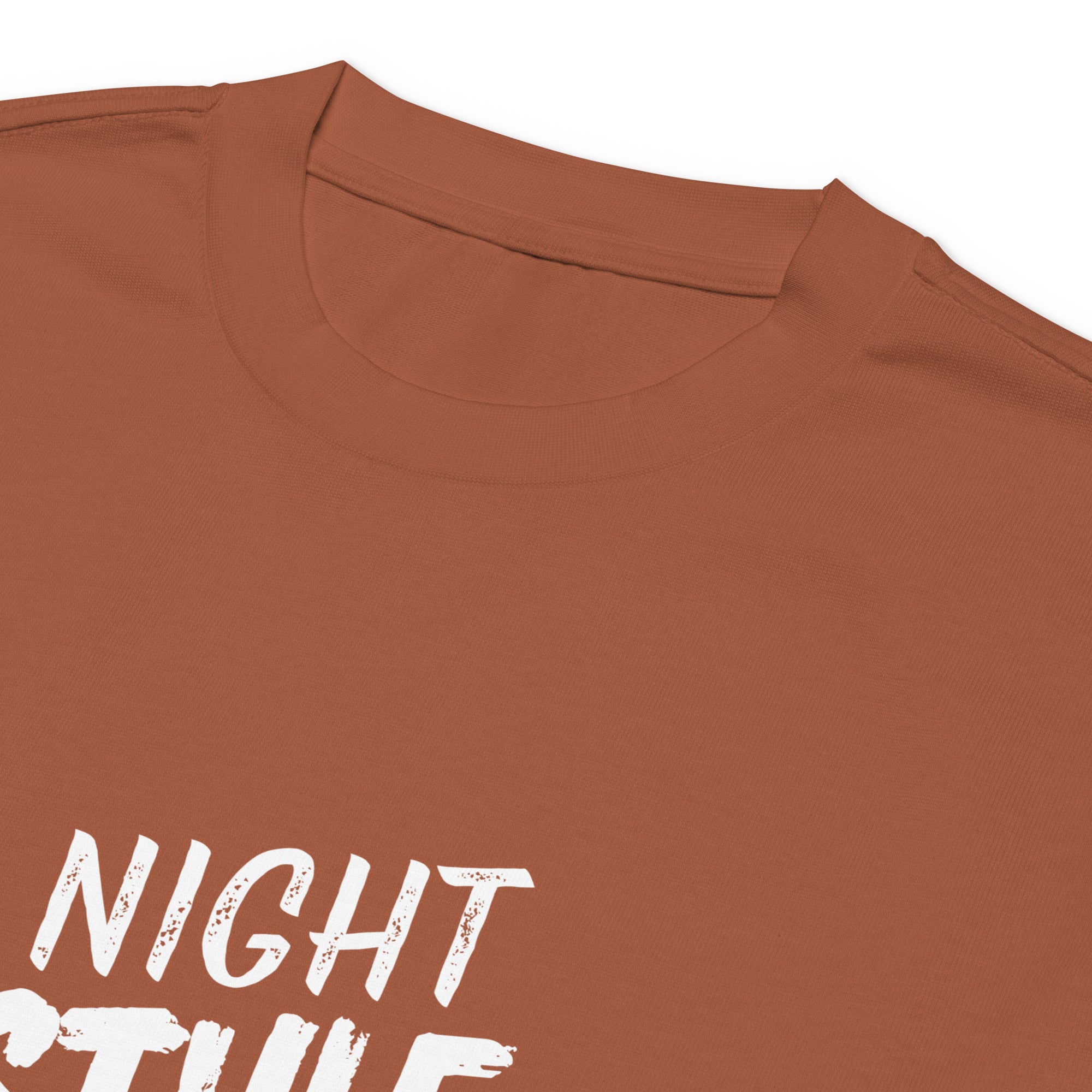 Unisex Premium Heavyweight Long Sleeve Shirt | Night Style long sleeve shirt AwRans Clothing unisex-premium-heavyweight-long-sleeve-shirt-clay-product-details-2-67eaaba7a1594