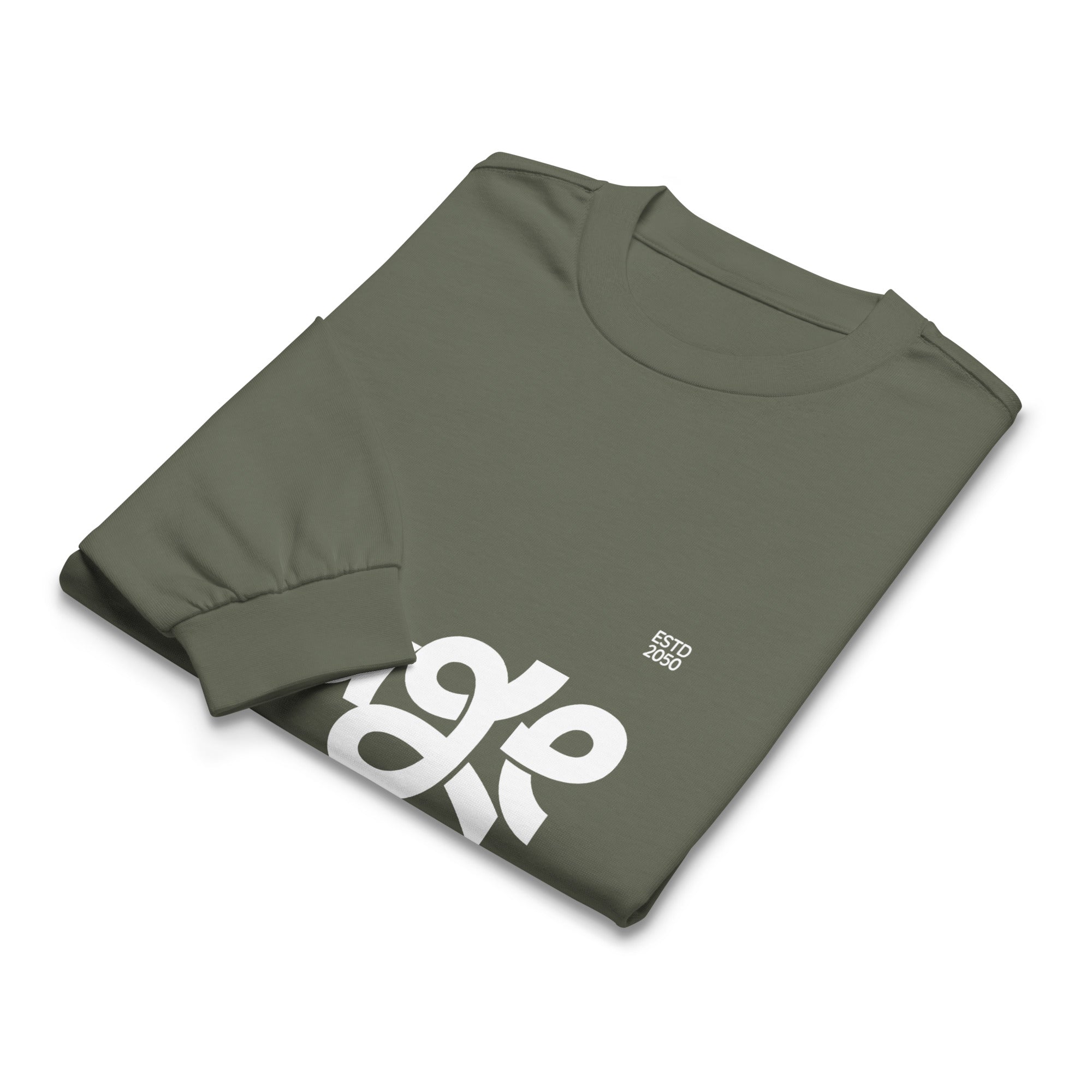 Unisex Premium Heavyweight Long Sleeve Shirt | Huge long sleeve shirt AwRans Clothing unisex-premium-heavyweight-long-sleeve-shirt-cypress-front-67f29430276d0