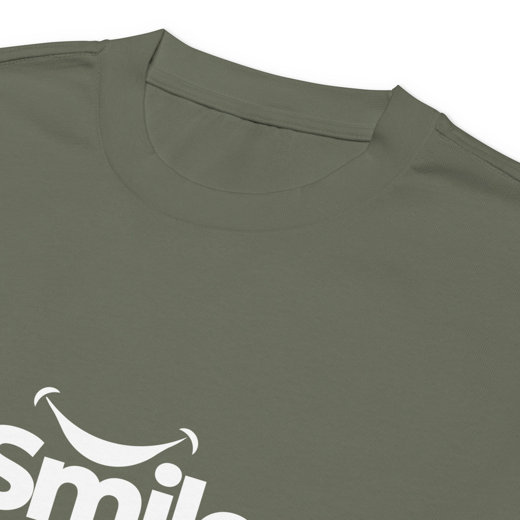 Unisex Premium Heavyweight Long Sleeve Shirt | Smile long sleeve shirt AwRans Clothing unisex-premium-heavyweight-long-sleeve-shirt-cypress-product-details-2-67f29f01a60d6