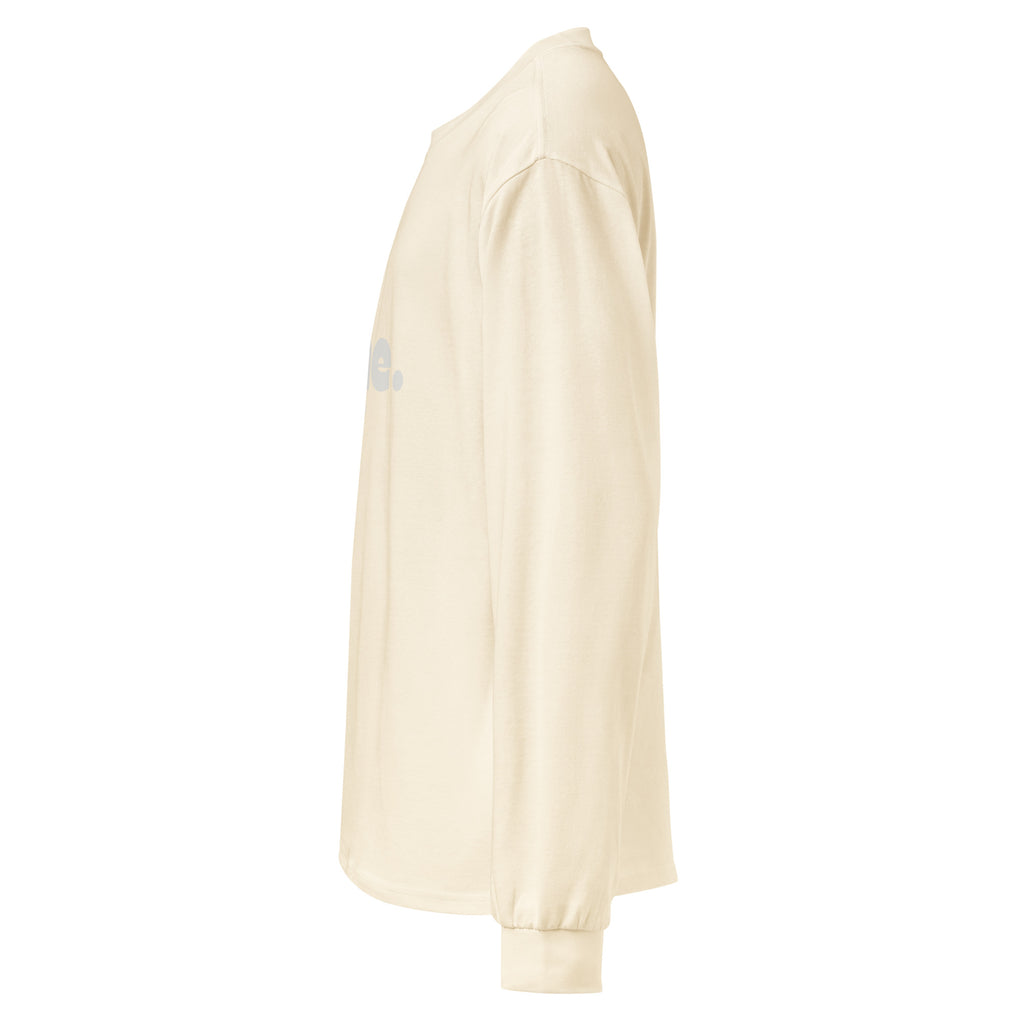 Unisex Premium Heavyweight Long Sleeve Shirt | One Day long sleeve shirt AwRans Clothing unisex-premium-heavyweight-long-sleeve-shirt-ecru-left-67eaaaf8d1072