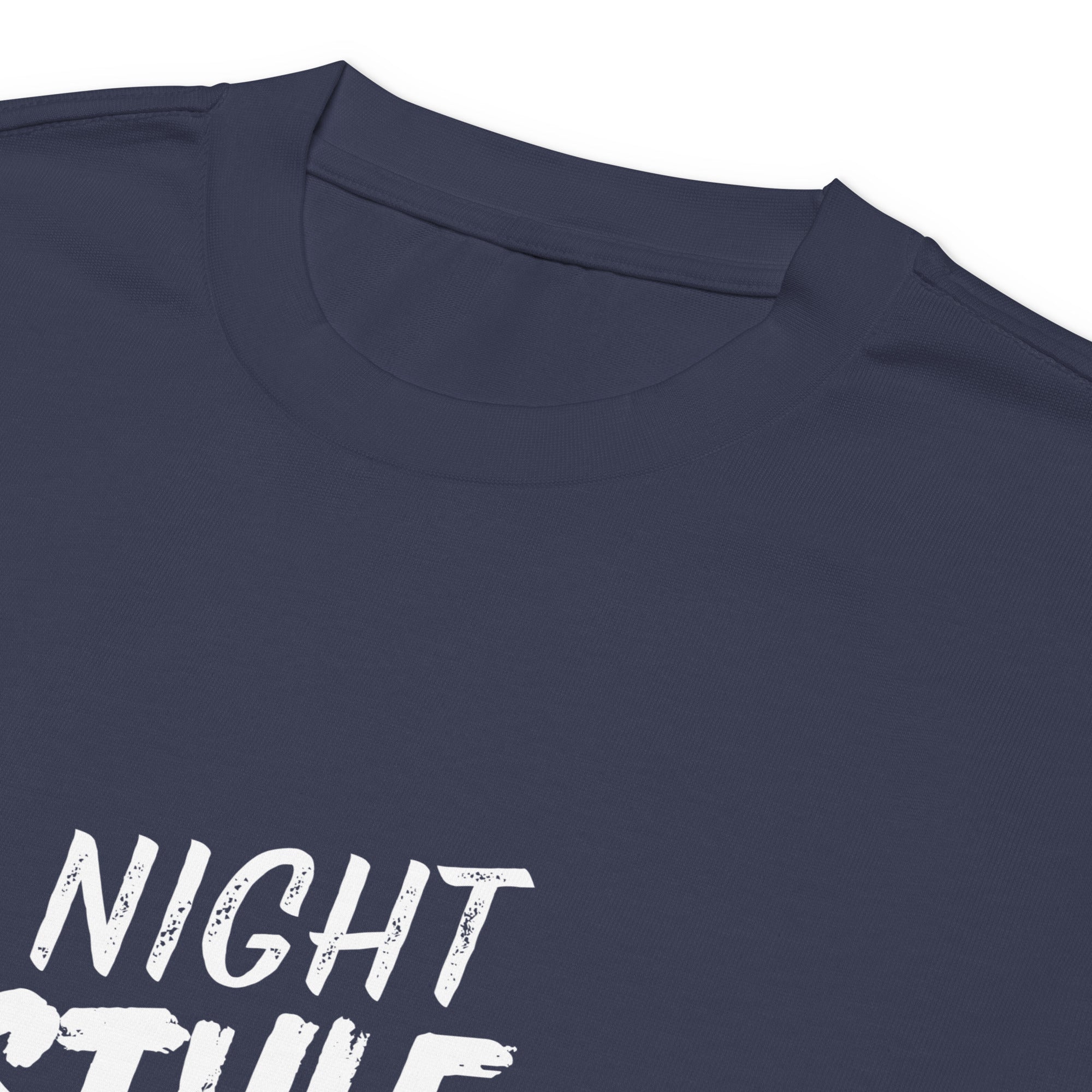 Unisex Premium Heavyweight Long Sleeve Shirt | Night Style long sleeve shirt AwRans Clothing unisex-premium-heavyweight-long-sleeve-shirt-midnight-blue-product-details-2-67eaaba79d08f