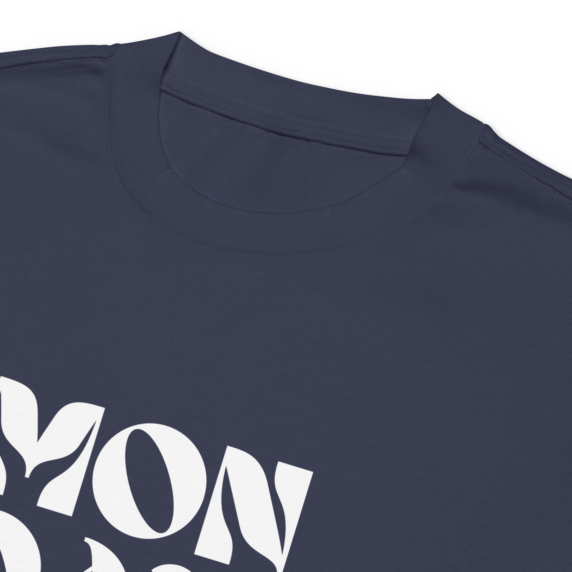 Unisex Premium Heavyweight Long Sleeve Shirt | Monday long sleeve shirt AwRans Clothing unisex-premium-heavyweight-long-sleeve-shirt-midnight-blue-product-details-2-67eaac57f2436