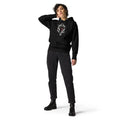 Unisex | Black Heart Candle Hoodie Black Hoodie AwRans Clothing unisex-premium-hoodie-black-front-65f2946d199ae