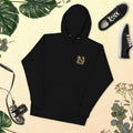 Unisex | N's Roses Hoodie Black hoodie AwRans Clothing unisex-premium-hoodie-black-front-66183a820257c