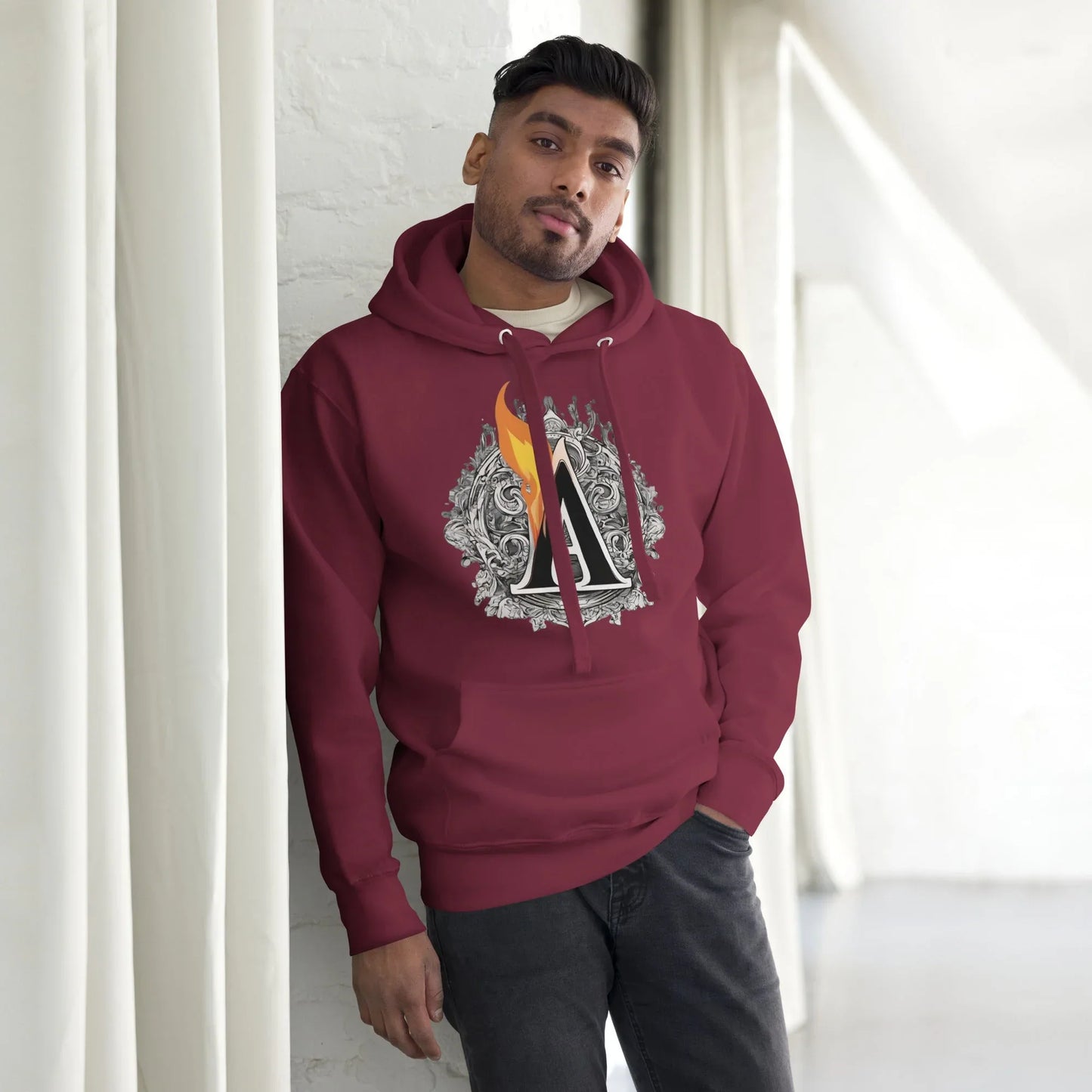 Unisex | The Burning A Hoodie - AwRans Clothing