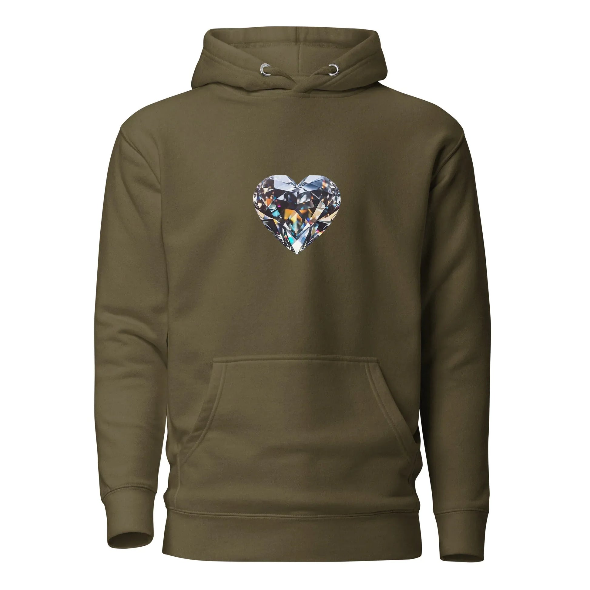 Unisex | Diamond Heart Hoodie - AwRans Clothing