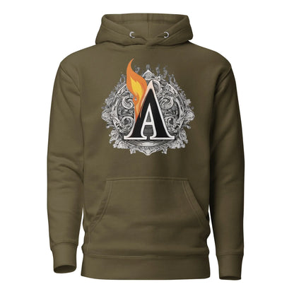 Unisex | The Burning A Hoodie - AwRans Clothing