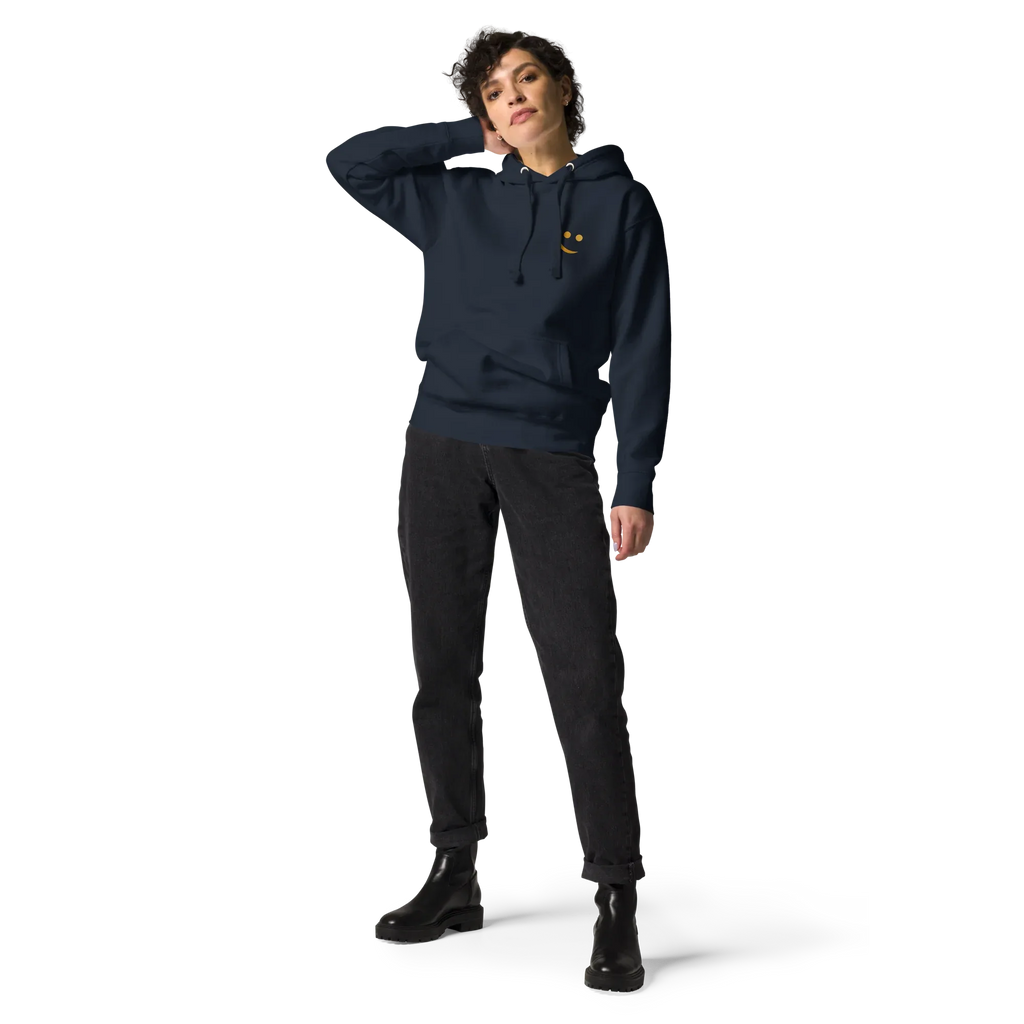 RS | Cotton Face Hoodie Hoodie AwRans Clothing unisex-premium-hoodie-navy-blazer-front-65a96e6e6c805