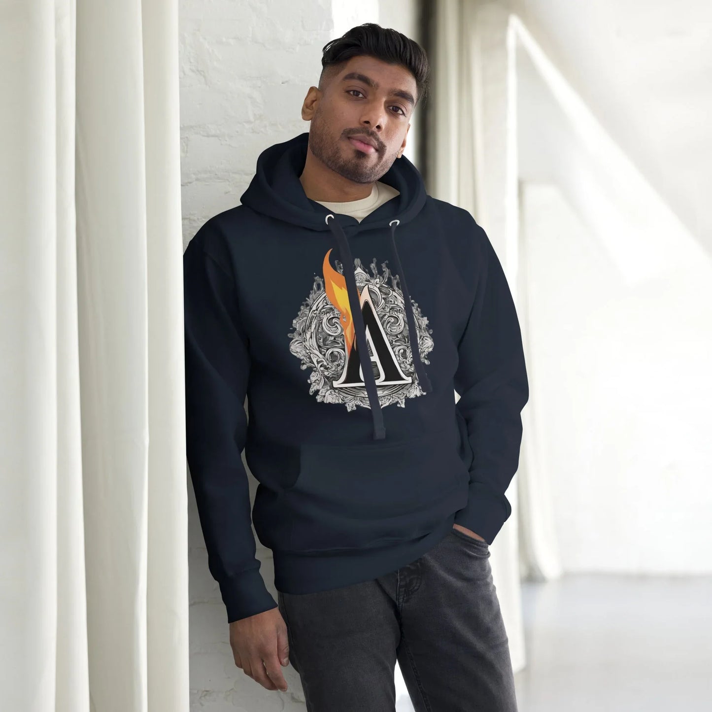 Unisex | The Burning A Hoodie - AwRans Clothing