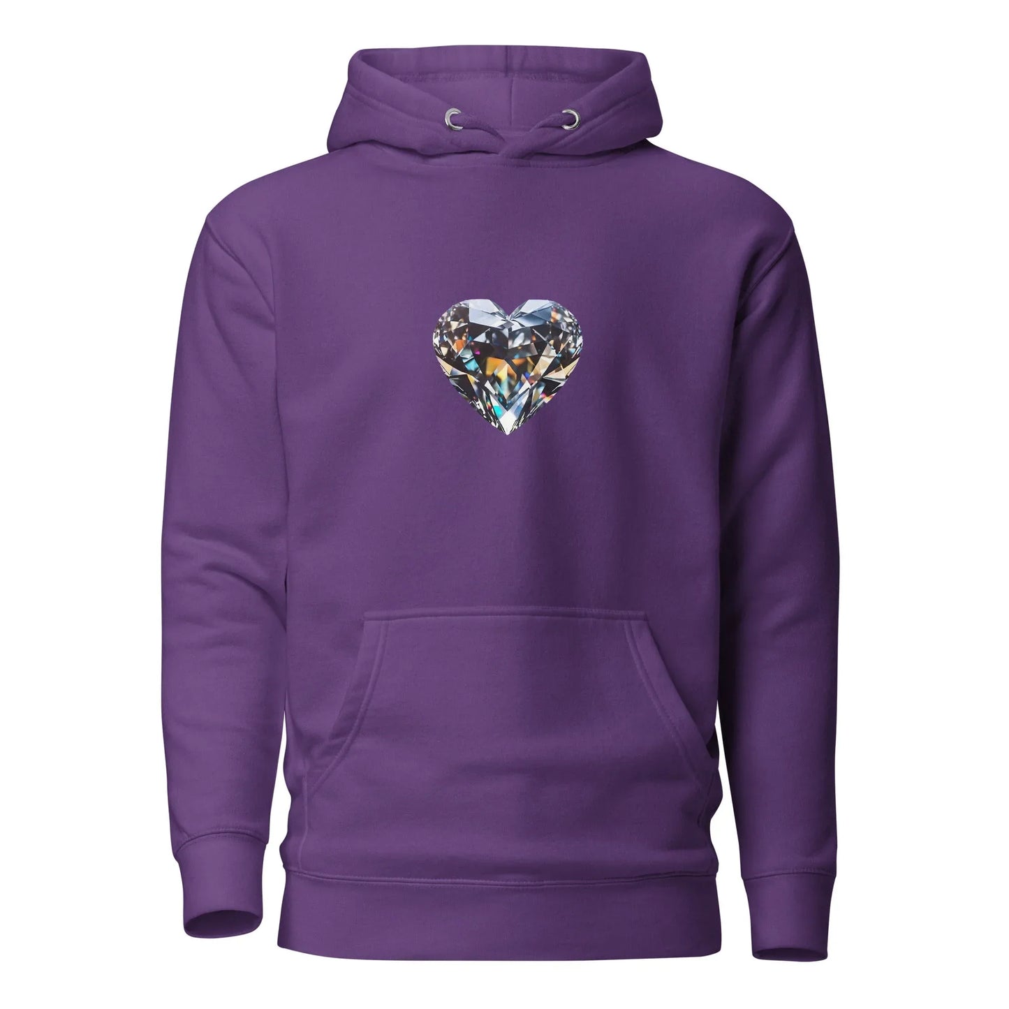 Unisex | Diamond Heart Hoodie - AwRans Clothing