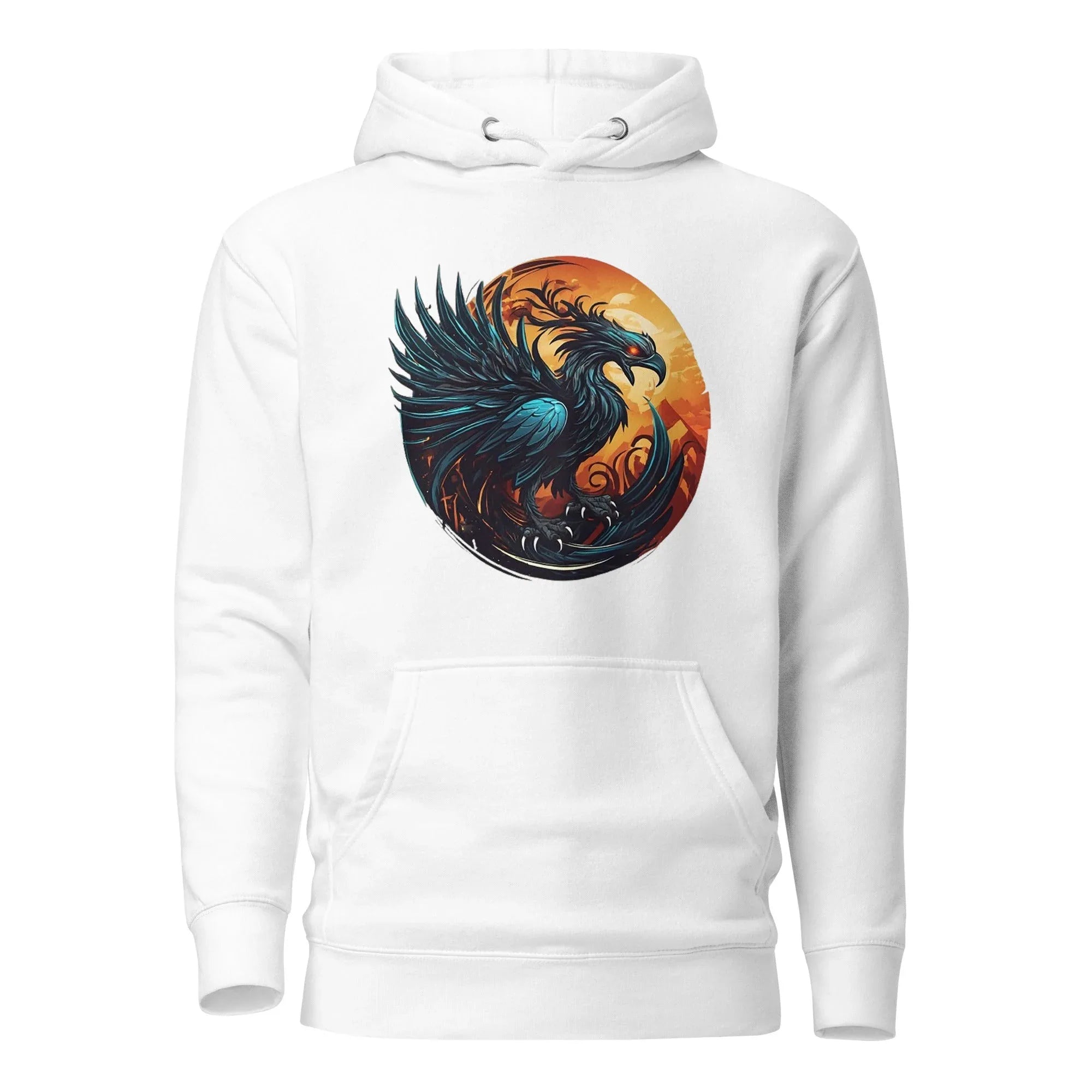Unisex | Phoenix Hoodie White hoodie AwRans Clothing unisex-premium-hoodie-white-front-65f5bf6b13736