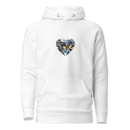 Unisex | Diamond Heart Hoodie - AwRans Clothing