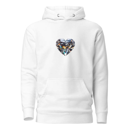 Unisex | Diamond Heart Hoodie - AwRans Clothing