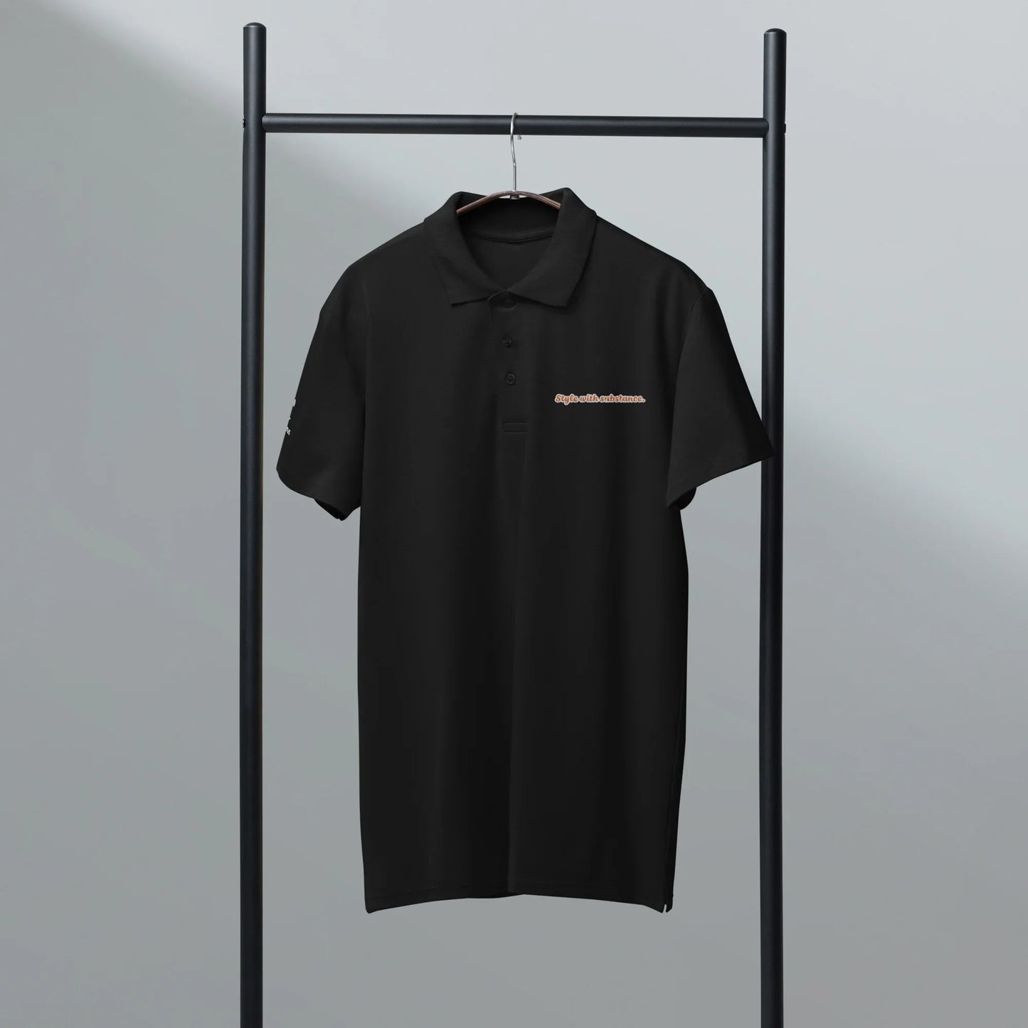 Style with substance. Unisex Premium Pique Polo Shirt - AwRans Clothing