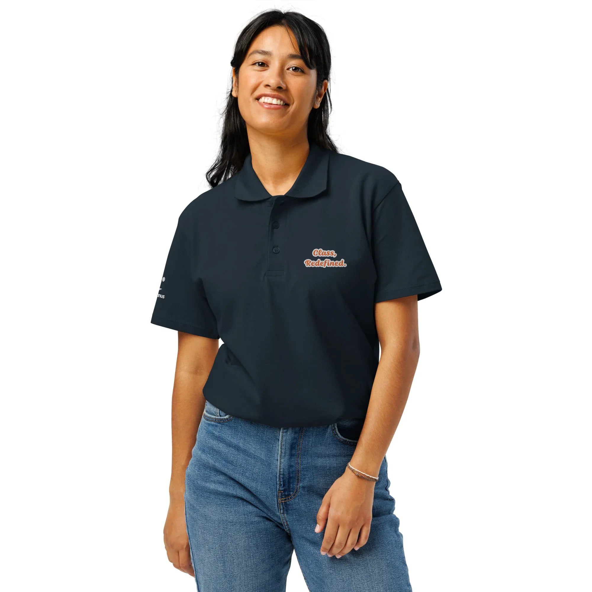 Class, redefined. Unisex Premium Pique Polo Shirt - AwRans Clothing