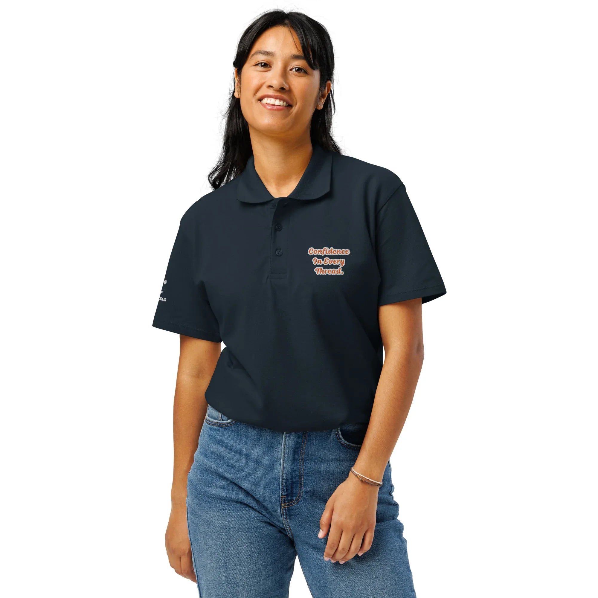 Confidence in every thread. Unisex Premium Pique Polo Shirt - AwRans Clothing