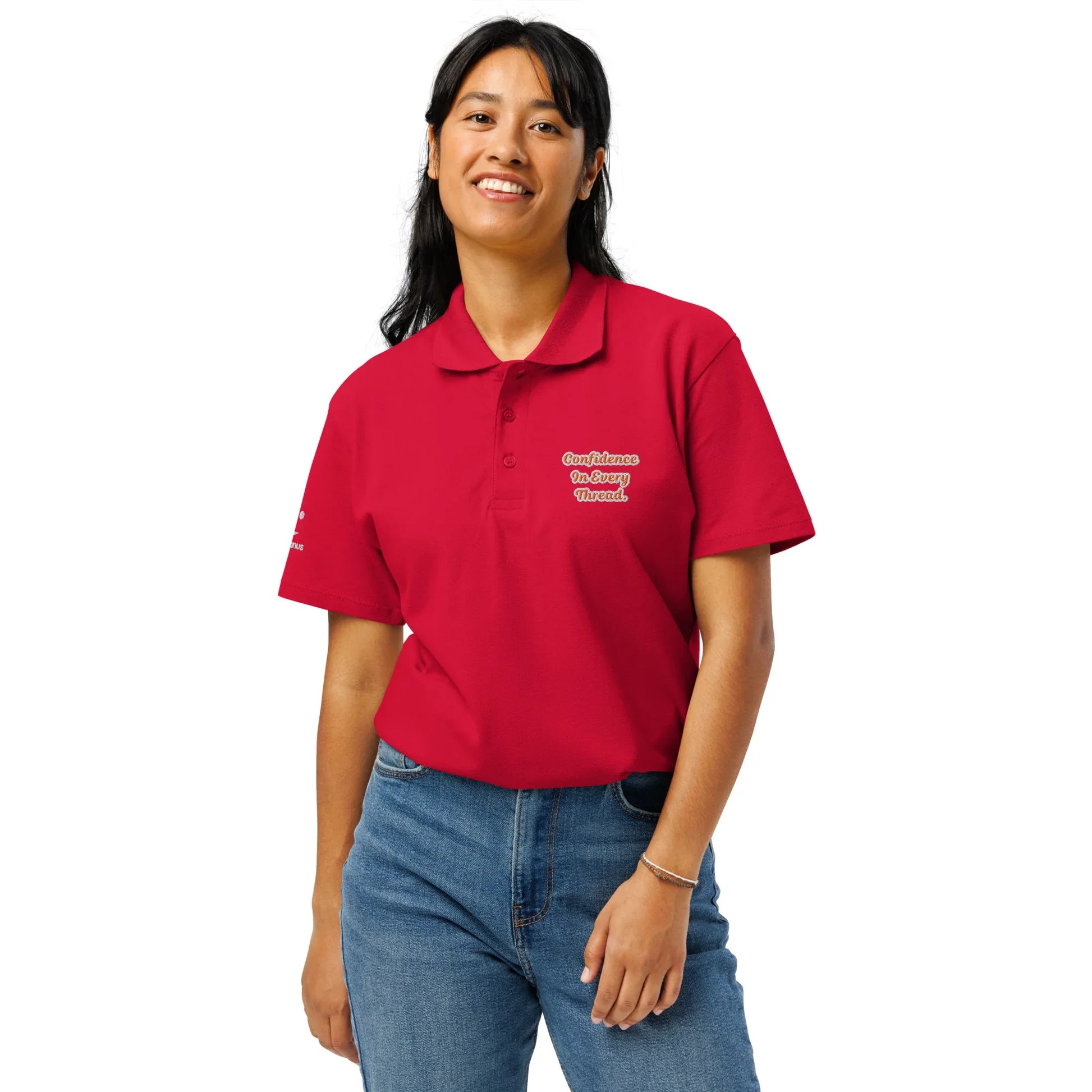 Confidence in every thread. Unisex Premium Pique Polo Shirt - AwRans Clothing