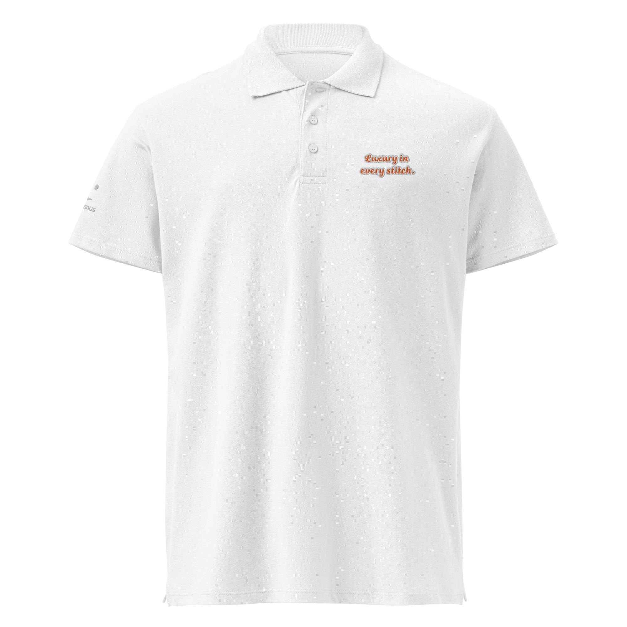 Luxury in every stitch . Unisex Premium Pique Polo Shirt - AwRans Clothing