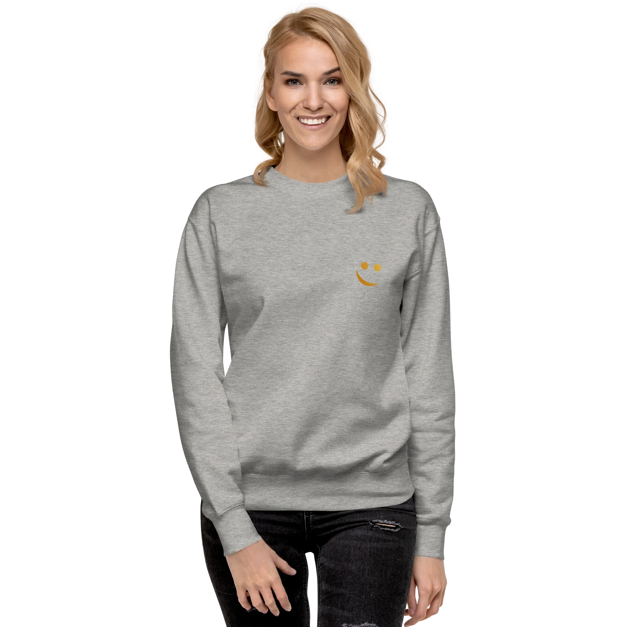 RS | Premium Sweatshirt Sweatshirt AwRans Clothing unisex-premium-sweatshirt-carbon-grey-front-2-65a972a133276