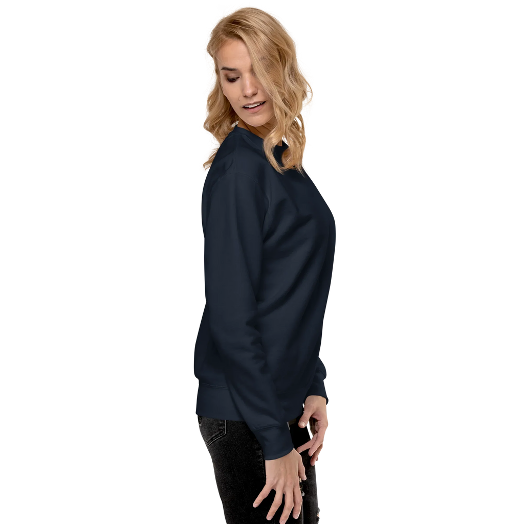 RS | Premium Sweatshirt Sweatshirt AwRans Clothing unisex-premium-sweatshirt-navy-blazer-right-65a972a132b1c