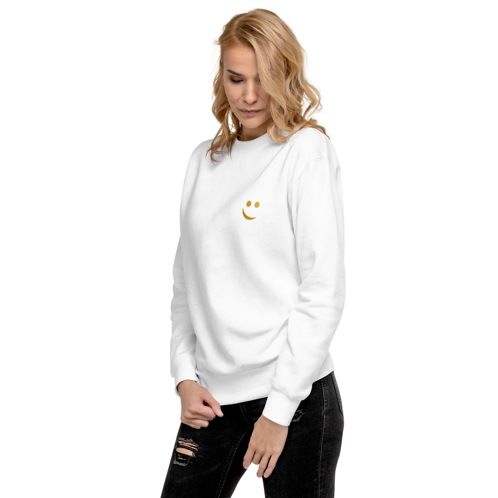 RS | Premium Sweatshirt Sweatshirt AwRans Clothing unisex-premium-sweatshirt-white-left-front-65a972a1359ff