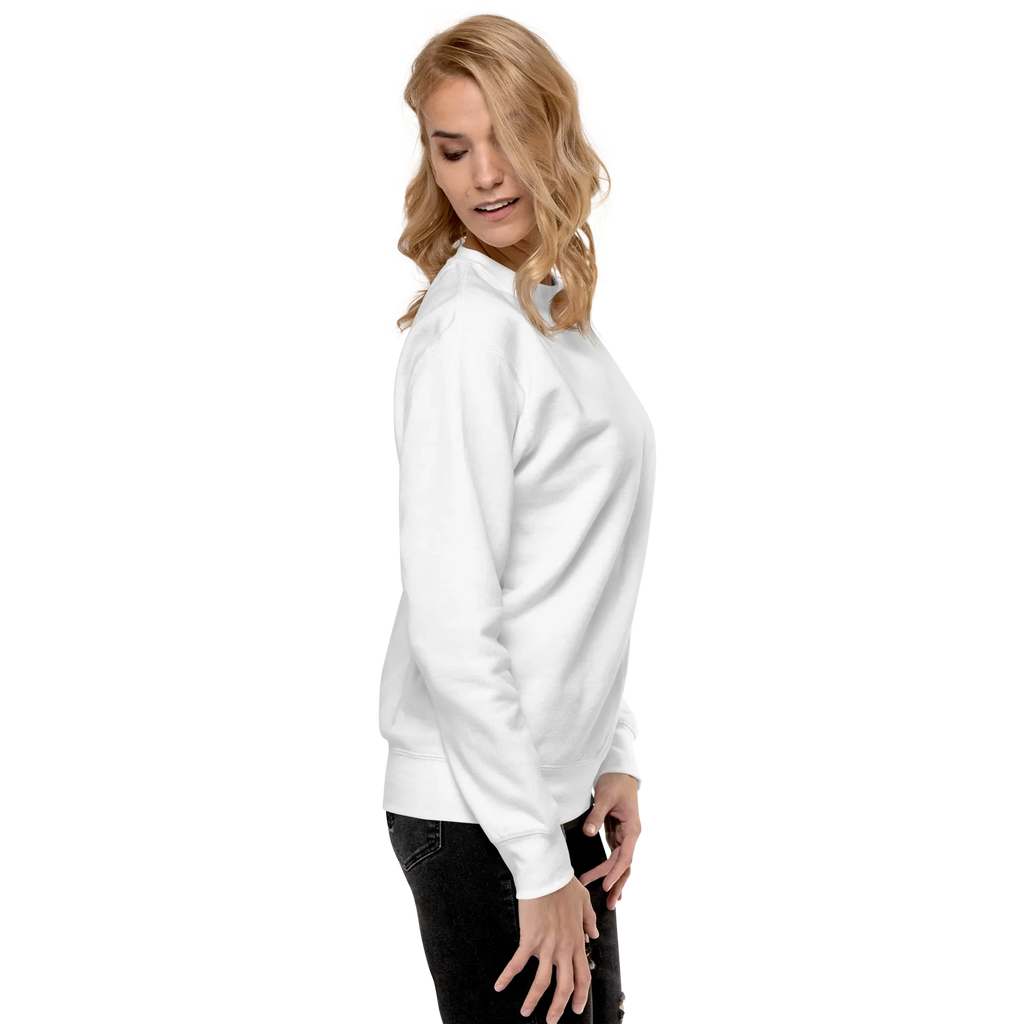 RS | Premium Sweatshirt Sweatshirt AwRans Clothing unisex-premium-sweatshirt-white-right-65a972a1379d4