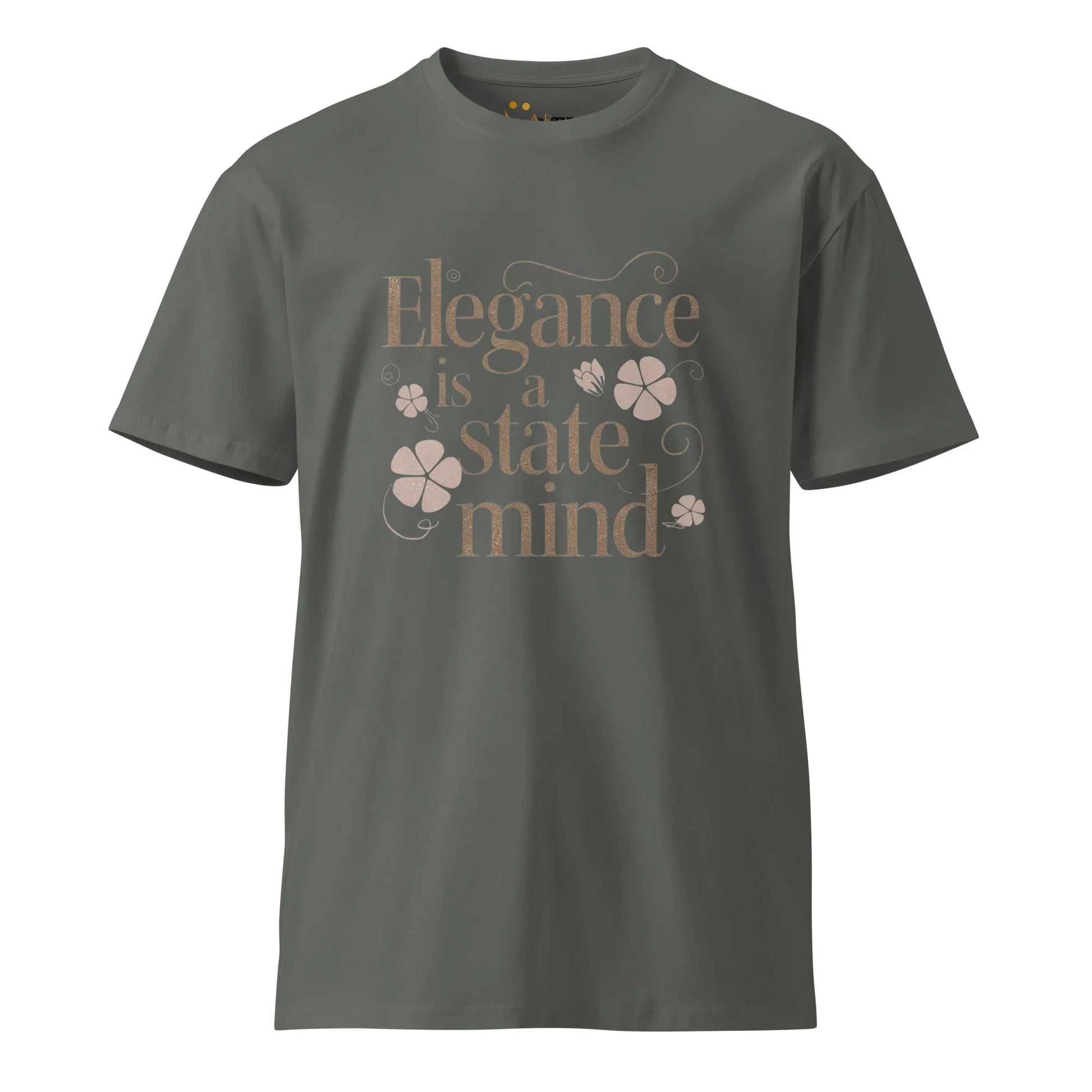 Women's Premium T-Shirt | Elegance Is A State Mind. - AwRans Clothing