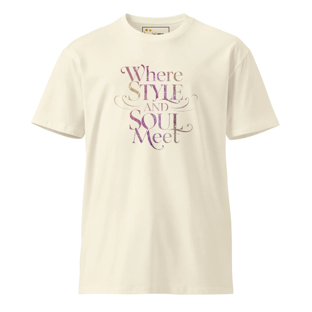 Women's Premium T-Shirt | Where Style And Soul Meets T-Shirt AwRans Clothing unisex-premium-t-shirt-natural-front-6794c38905e35