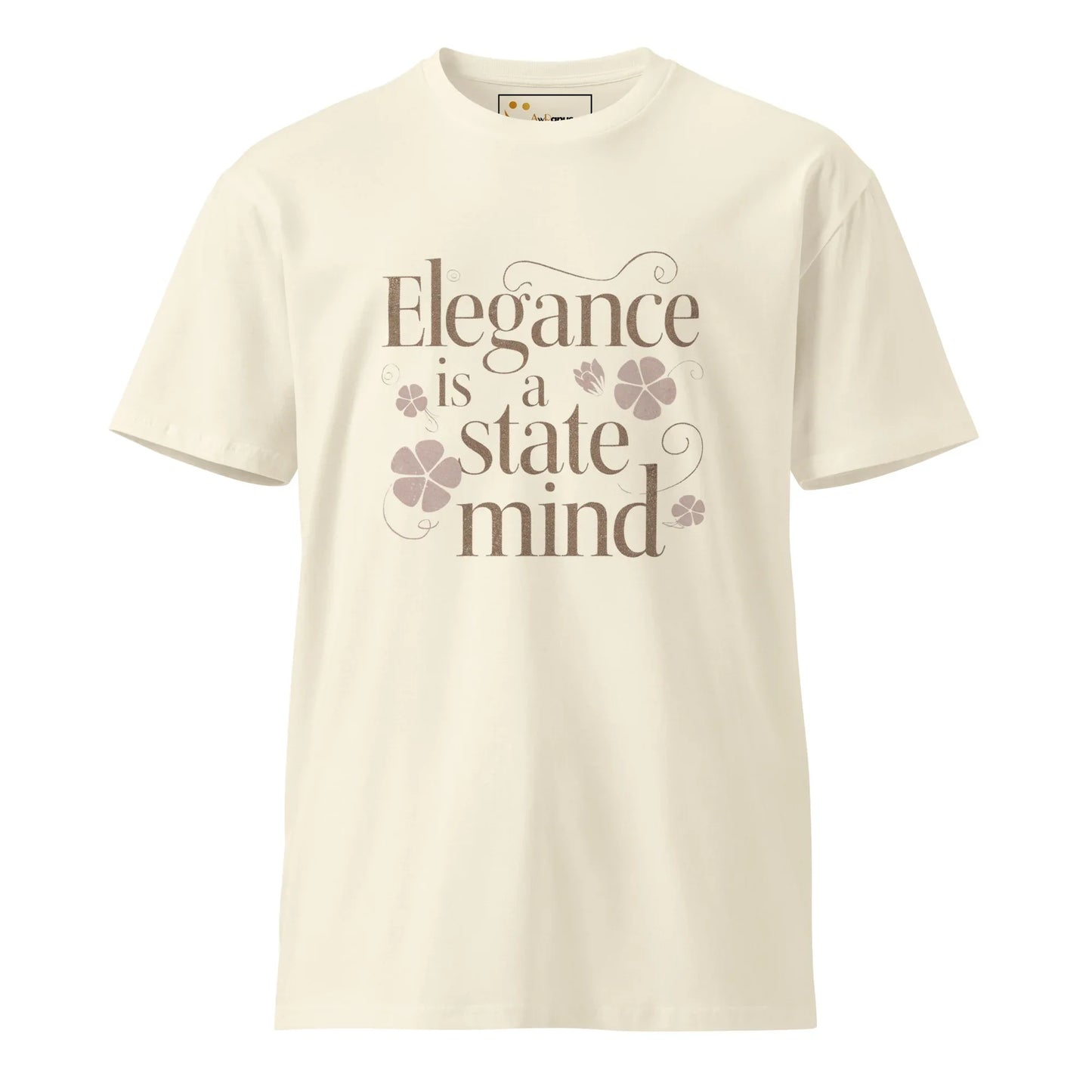 Women's Premium T-Shirt | Elegance Is A State Mind. - AwRans Clothing