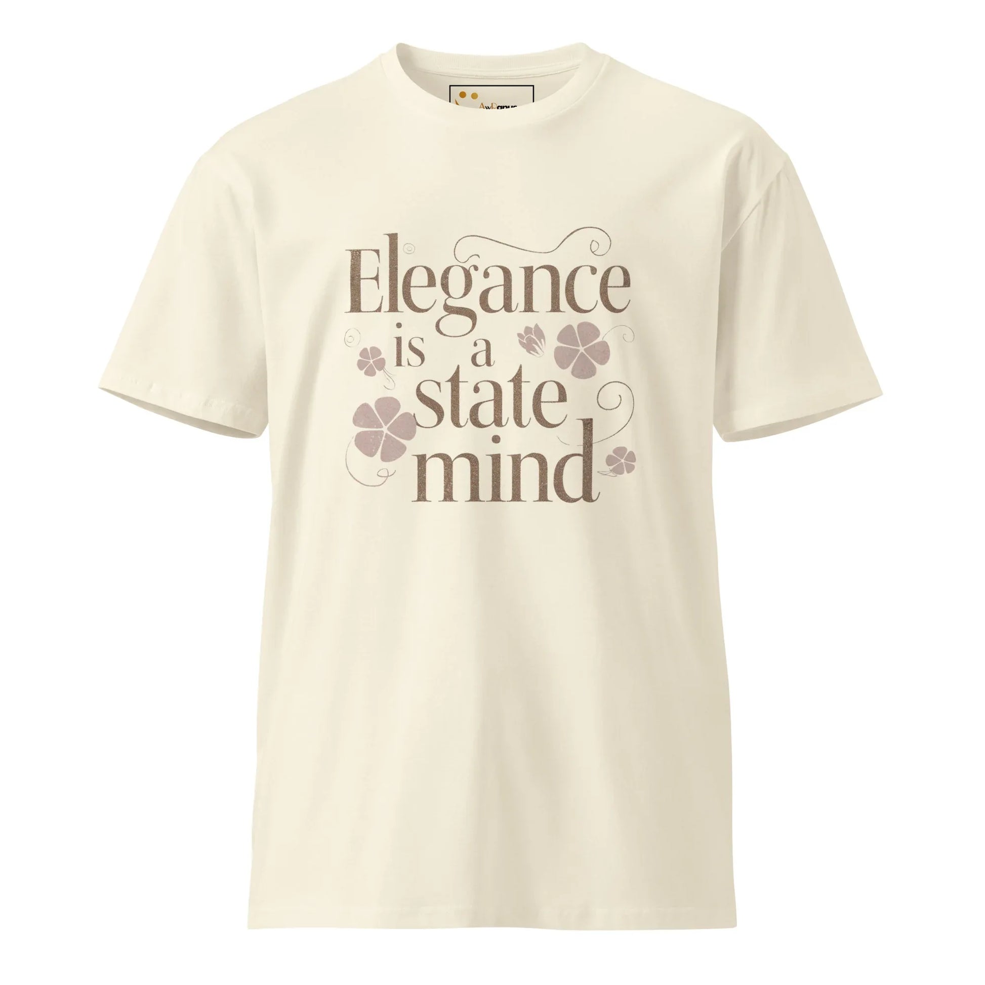 Women's Premium T-Shirt | Elegance Is A State Mind. - AwRans Clothing