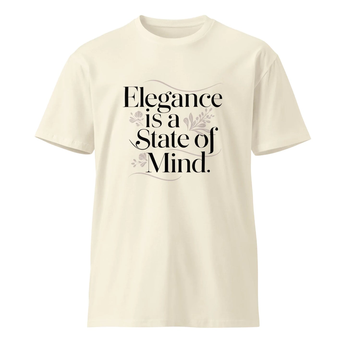 Women's Premium T-Shirt | Elegance Is A State Of Mind. - AwRans Clothing