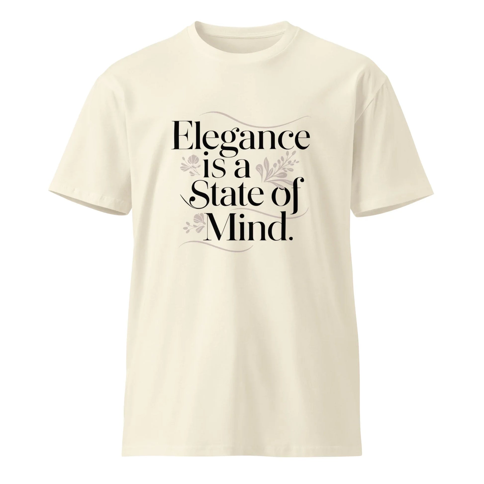 Women's Premium T-Shirt | Elegance Is A State Of Mind. - AwRans Clothing