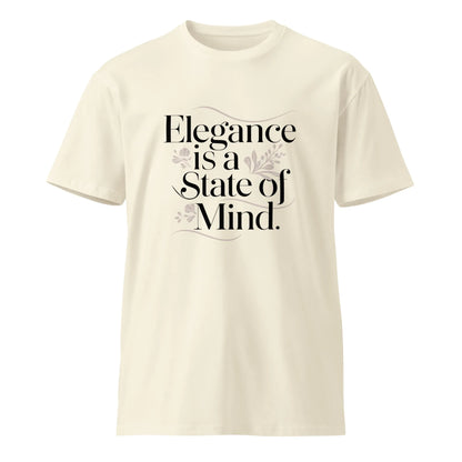 Women's Premium T-Shirt | Elegance Is A State Of Mind. - AwRans Clothing