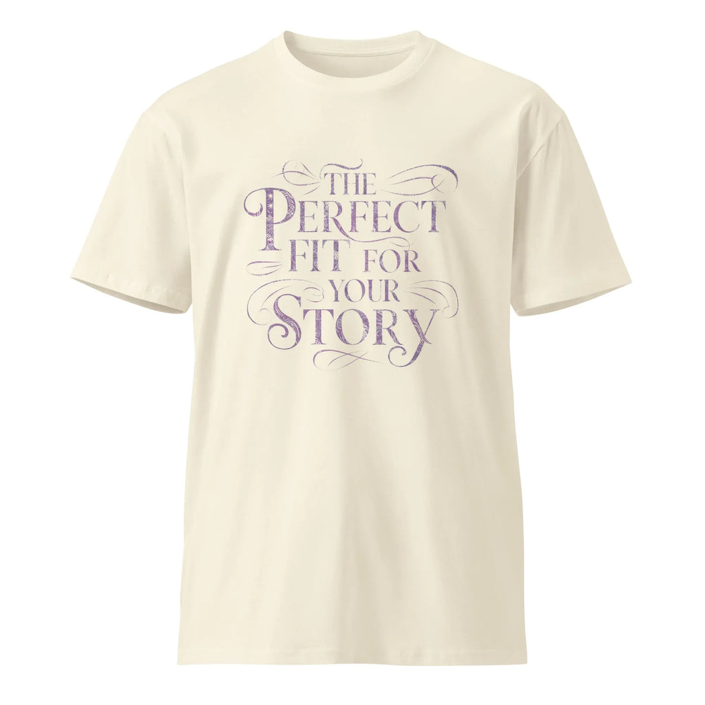 Women's Premium T-Shirt | The Perfect Fit For Your Story T-Shirt AwRans Clothing unisex-premium-t-shirt-natural-front-6794f408b4766