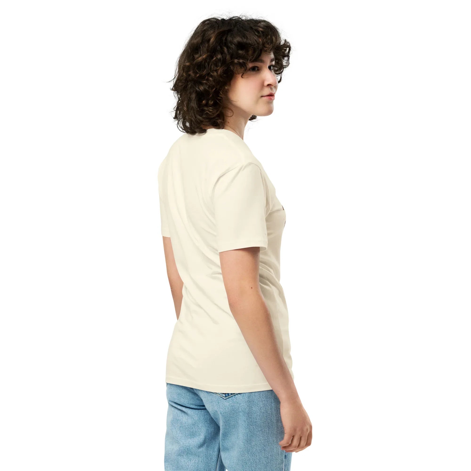 Women's Premium T-Shirt | Elegance Is A State Mind. T-Shirt AwRans Clothing unisex-premium-t-shirt-natural-right-6794c73ac3bfb