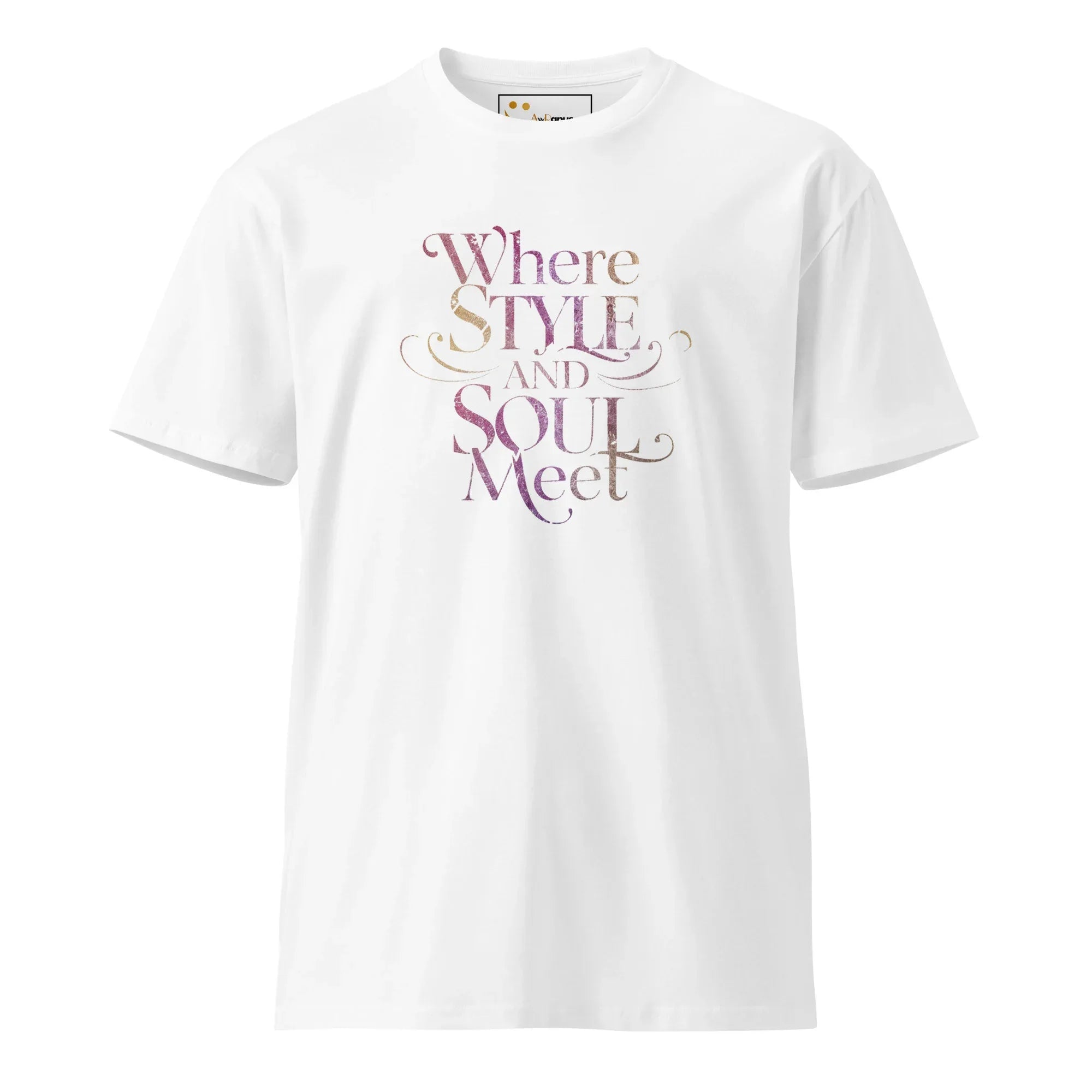 Women's Premium T-Shirt | Where Style And Soul Meets T-Shirt AwRans Clothing unisex-premium-t-shirt-white-front-6794c38906459