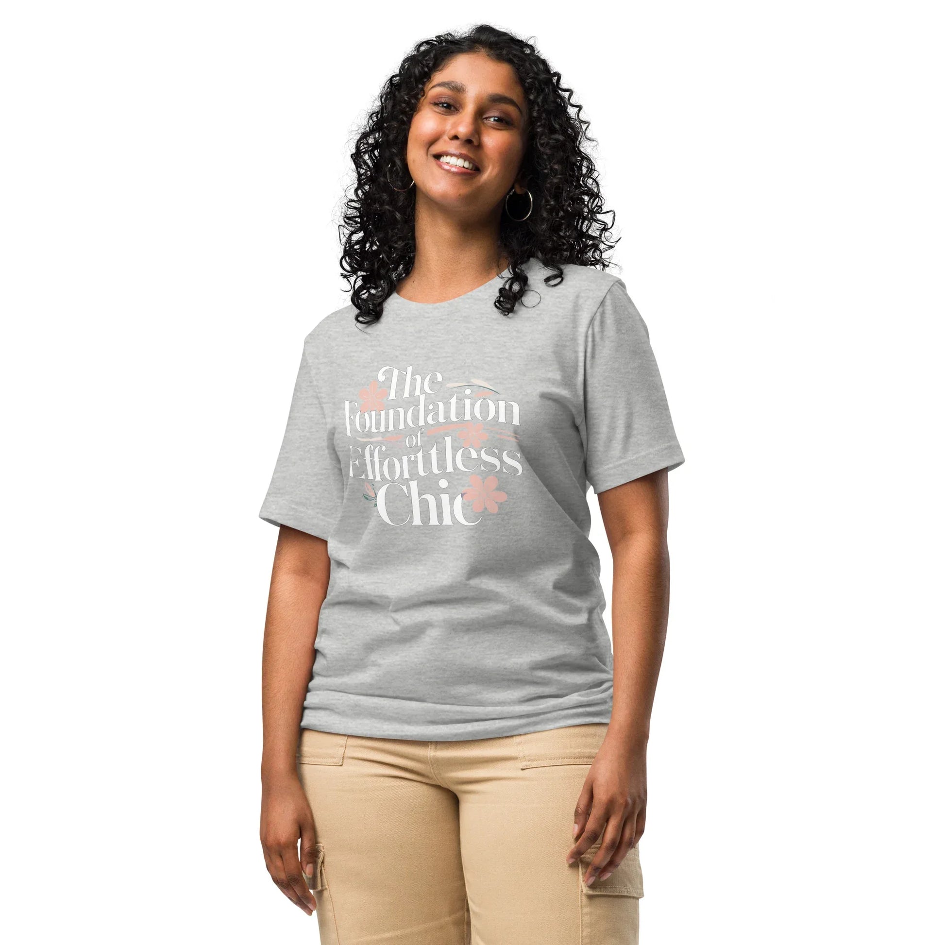 Women's T-Shirt | The Foundation Out Effortless Chic - AwRans Clothing