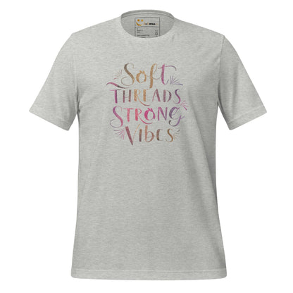 Women's T-Shirt | Soft Threads Strong Vibes - AwRans Clothing