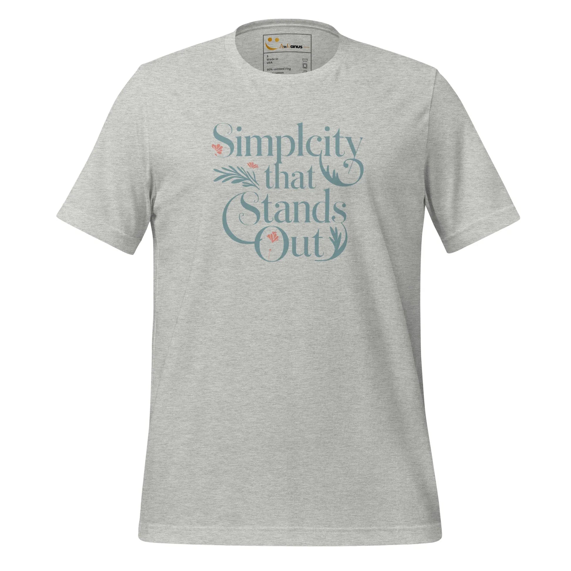 Women's T-Shirt | Simplcity That Stands Out - AwRans Clothing