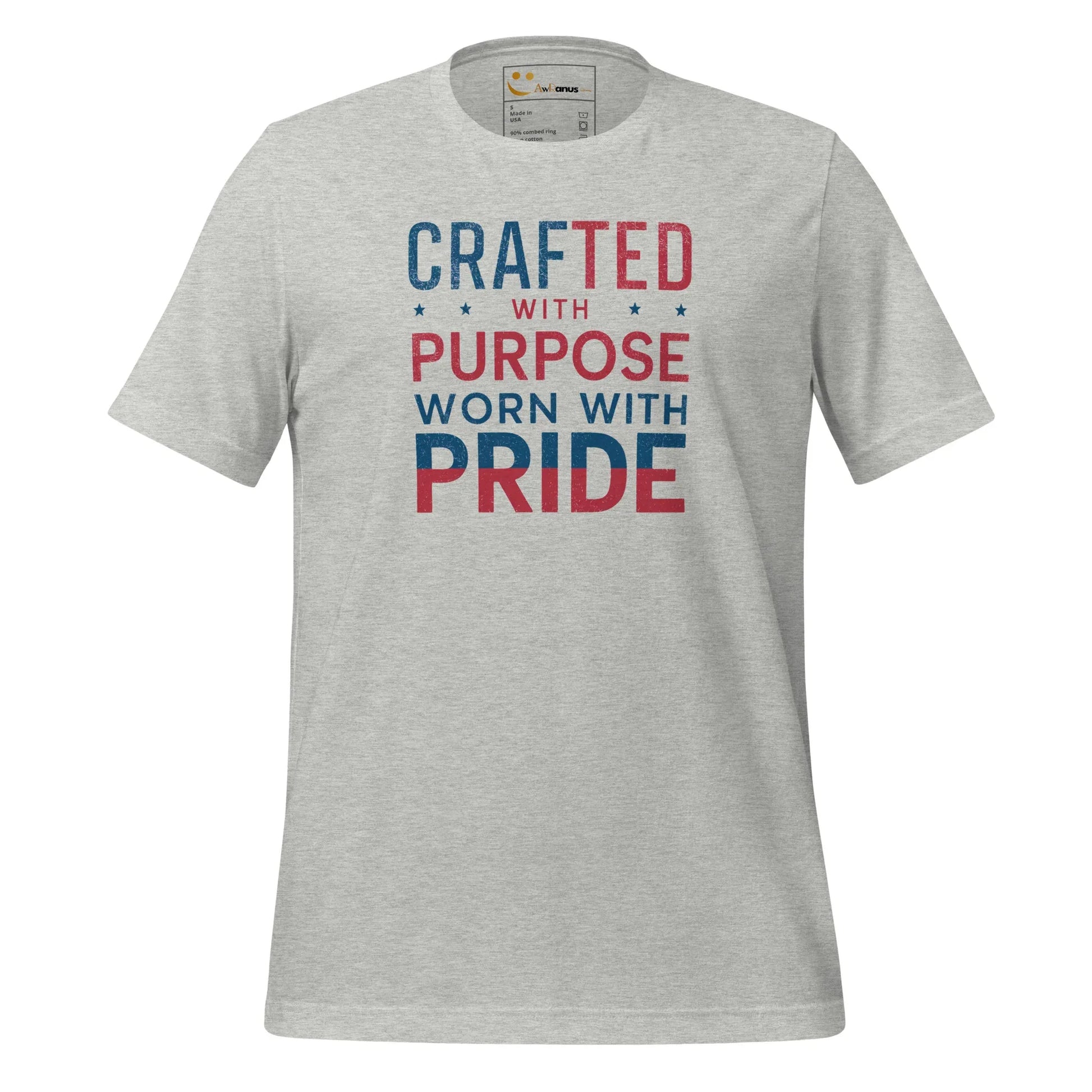 Women's T-Shirt | Crafted With Purpose Worn With Pride - AwRans Clothing