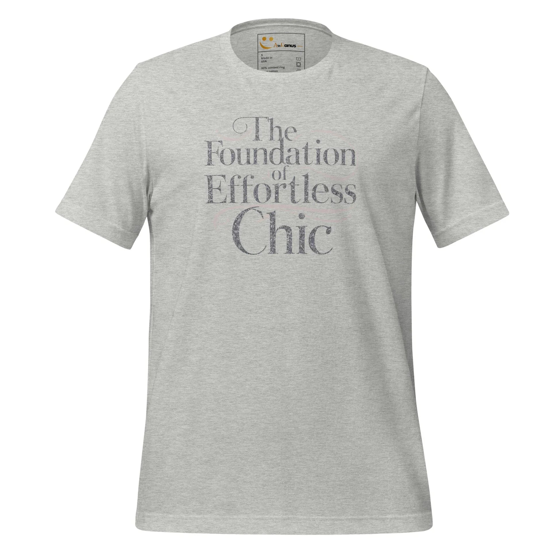 Women's T-Shirt | The Foundation Out Effortless Chic - AwRans Clothing
