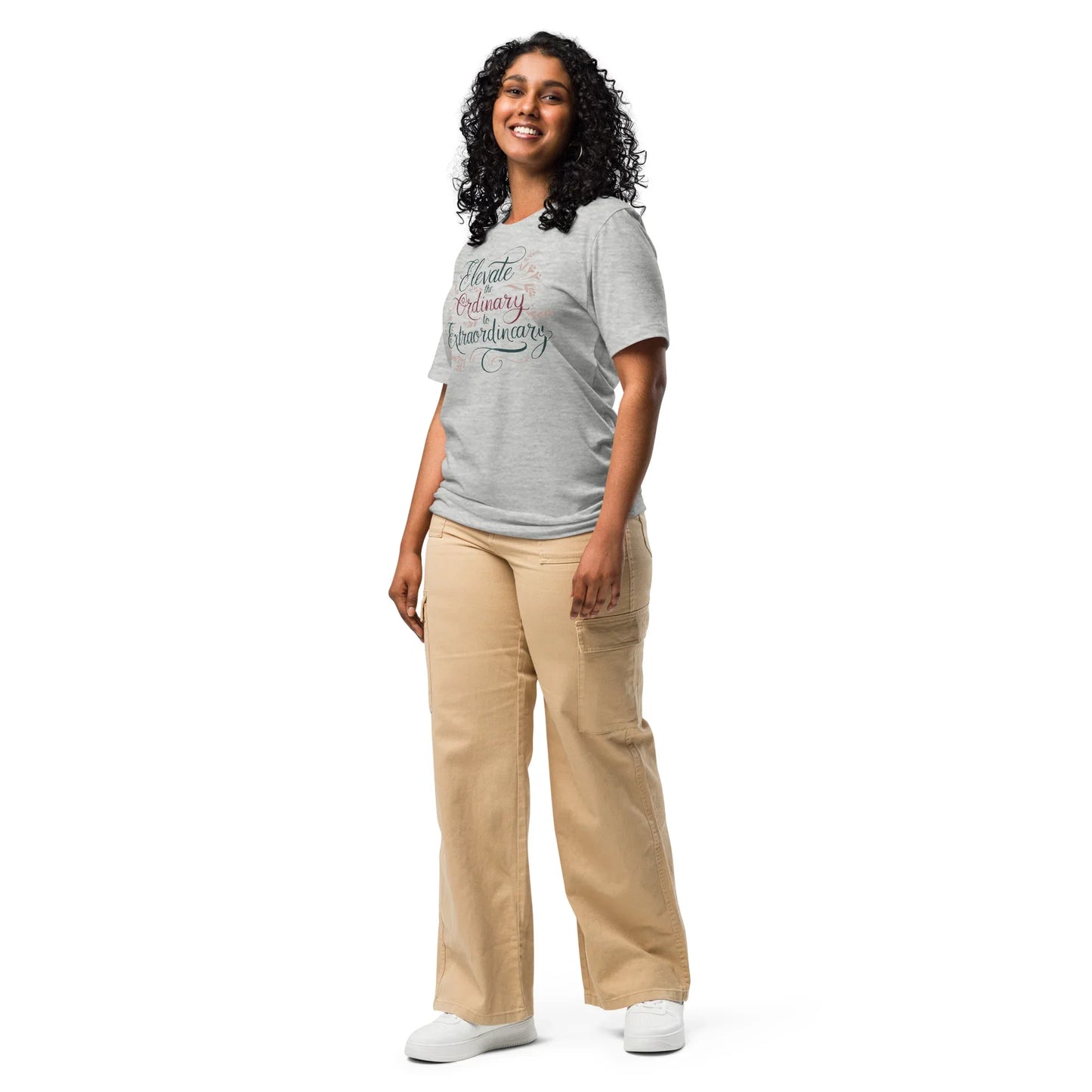 Women's T-Shirt | Elevate The Ordinary To Extraordinary. - AwRans Clothing