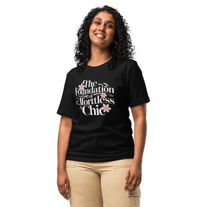 Women's T-Shirt | The Foundation Out Effortless Chic - AwRans Clothing