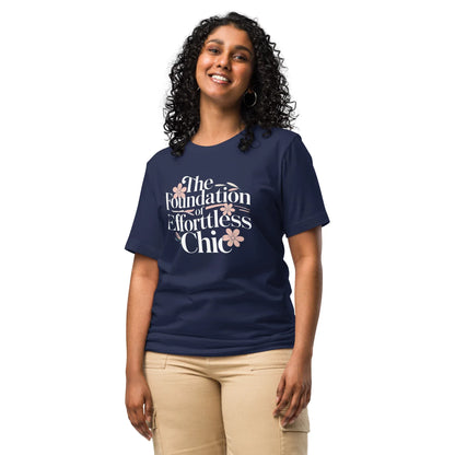 Women's T-Shirt | The Foundation Out Effortless Chic - AwRans Clothing