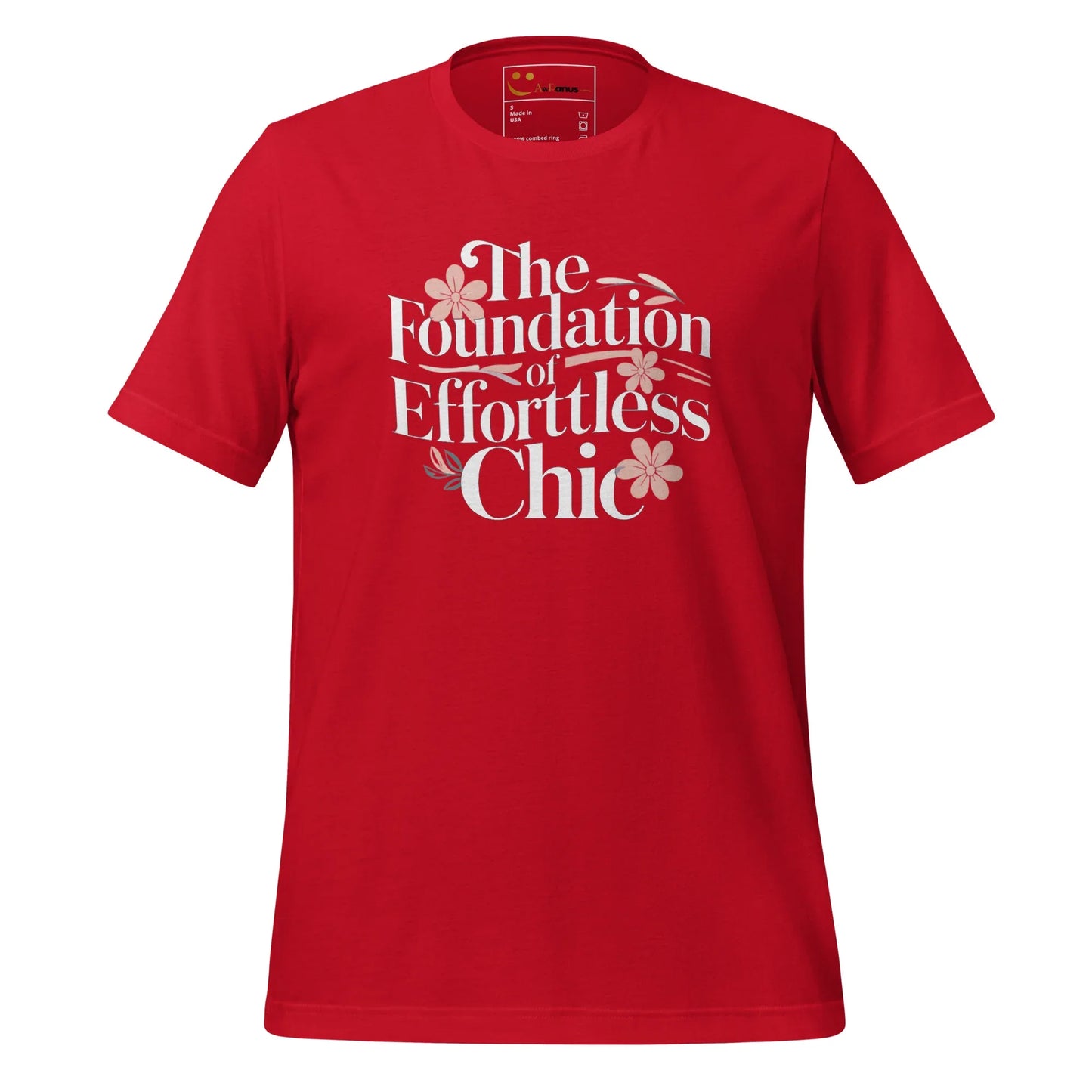 Women's T-Shirt | The Foundation Out Effortless Chic - AwRans Clothing