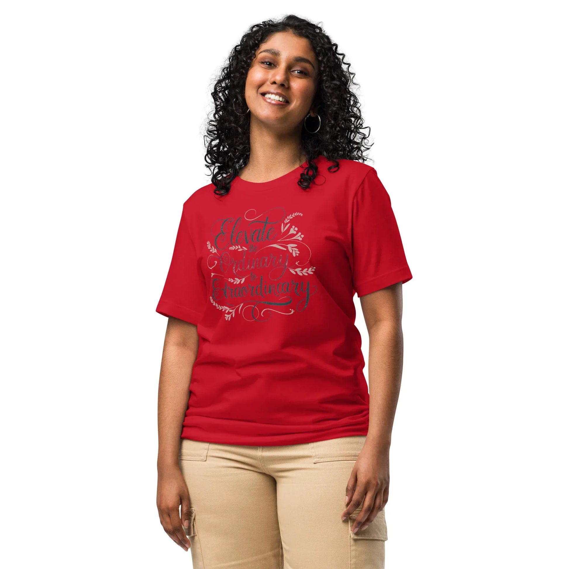 Women's T-Shirt | Elevate The Ordinary To Extraordinary. - AwRans Clothing