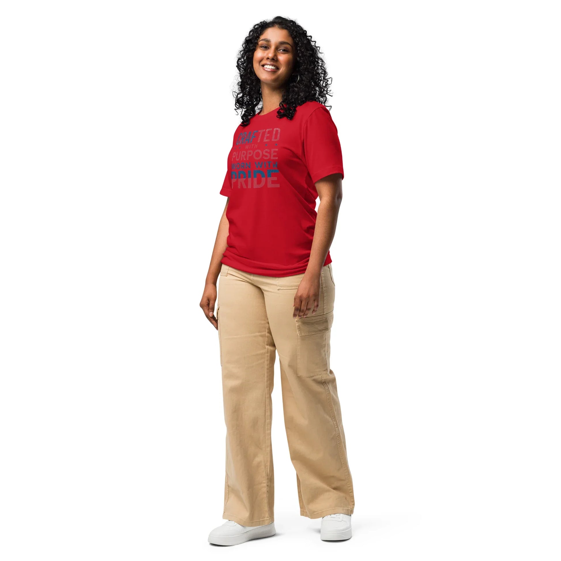 Women's T-Shirt | Crafted With Purpose Worn With Pride - AwRans Clothing
