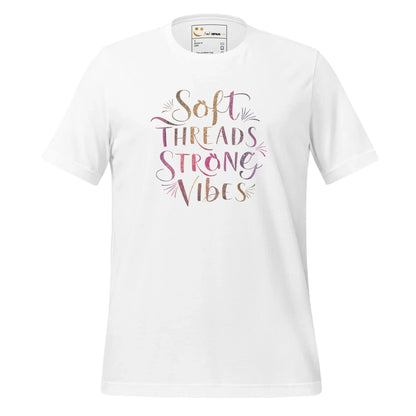Women's T-Shirt | Soft Threads Strong Vibes - AwRans Clothing