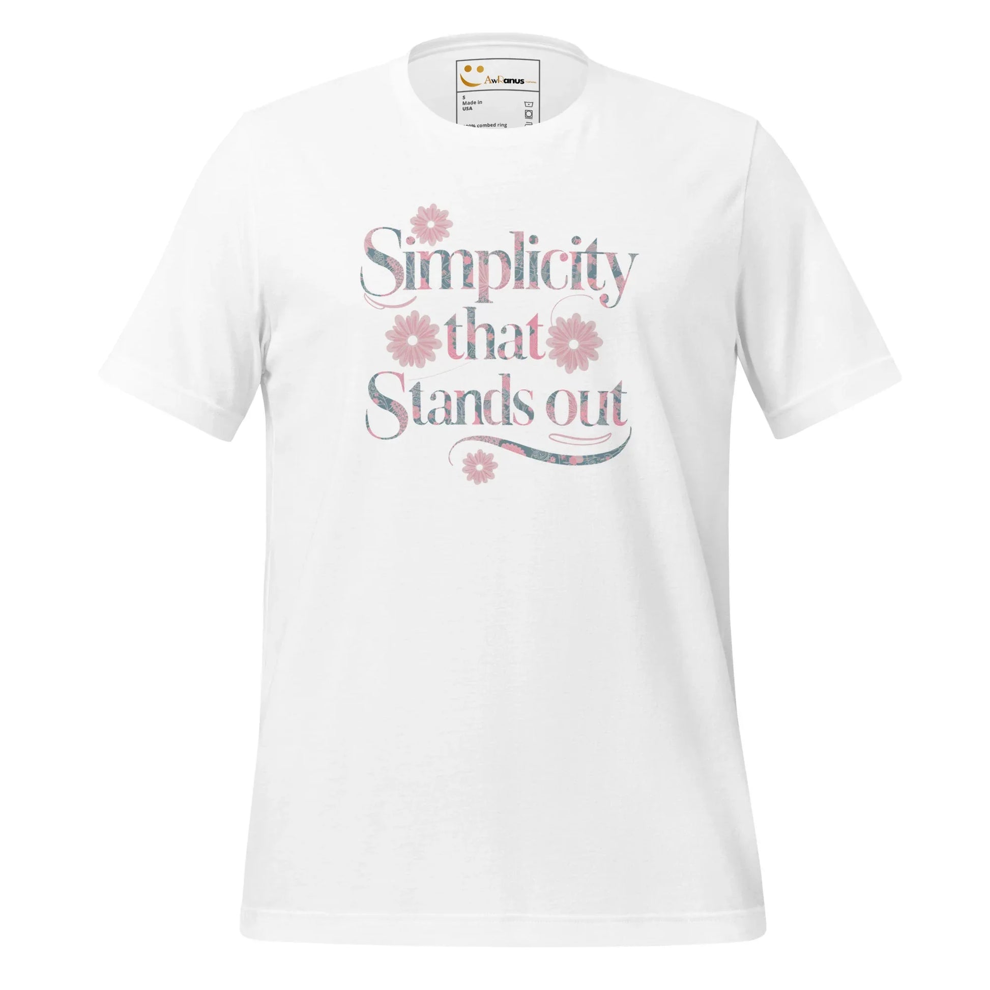Women's T-Shirt | Simplicity That Stands Out - AwRans Clothing